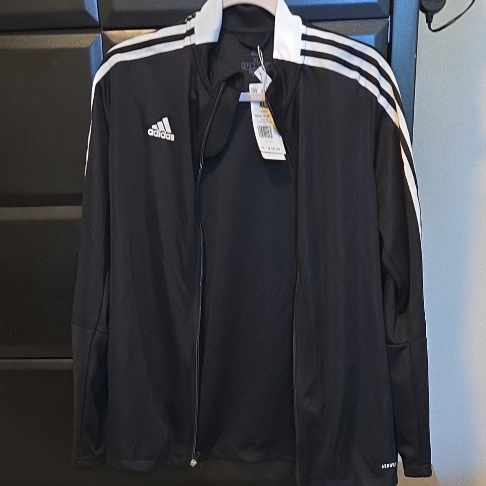 Adidas Womens Black and White Jacket